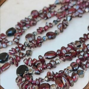 🔥 42" Garnet Necklace
